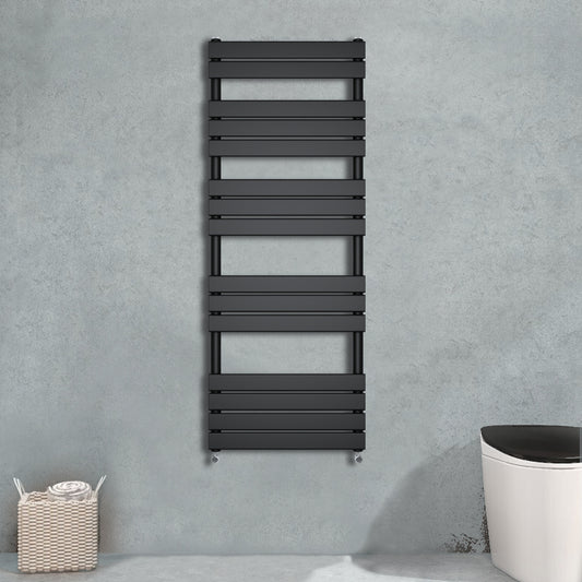 mode-flat-panel-towel-radiator-500x1200mm-black-matt, Alessio, Heating, Radiators, Towel Rails, 1