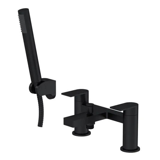 Canada Bath Shower Mixer Tap with Shower Kit Matt Black