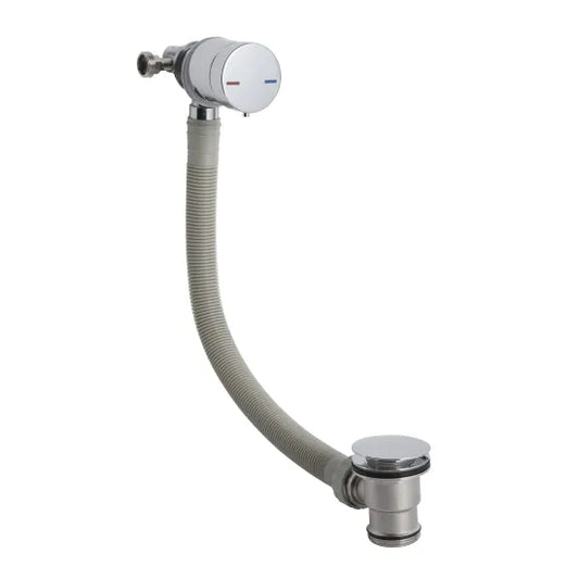 Nuie Freeflow Bath Filler Chrome