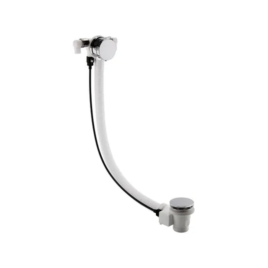 Nuie Freeflow Bath Filler Chrome