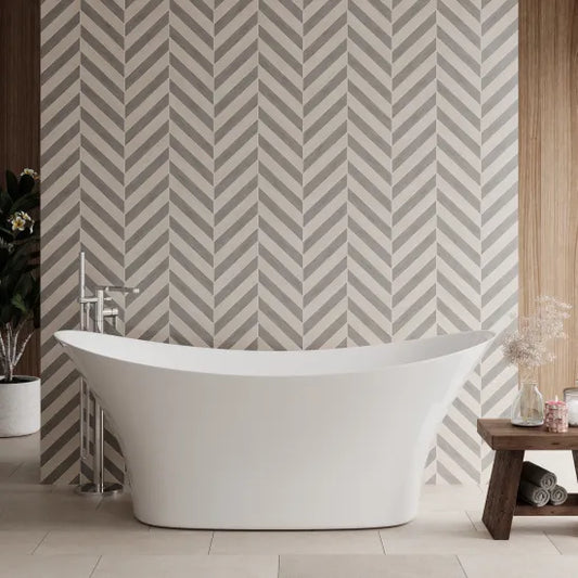 Nuie Slipper Freestanding Bath 1700x800x660mm