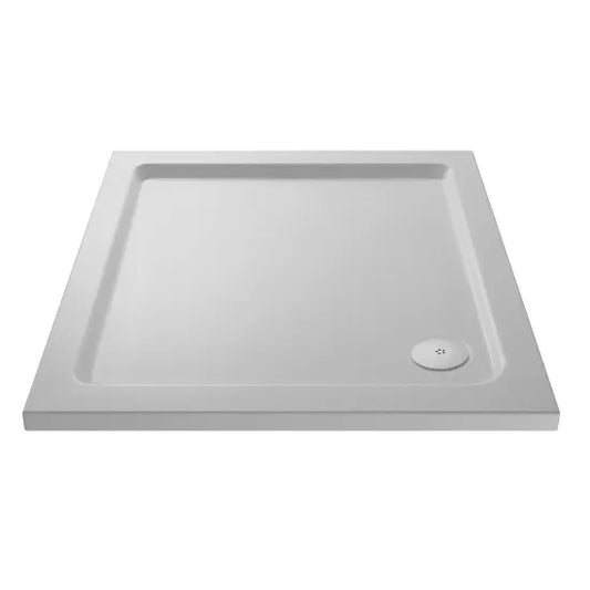 nuie slip resistant square shower tray 900 x 900mmnsr010, Nuie, white, Anti-Slip Trays, Shower Trays, Square Trays, 1