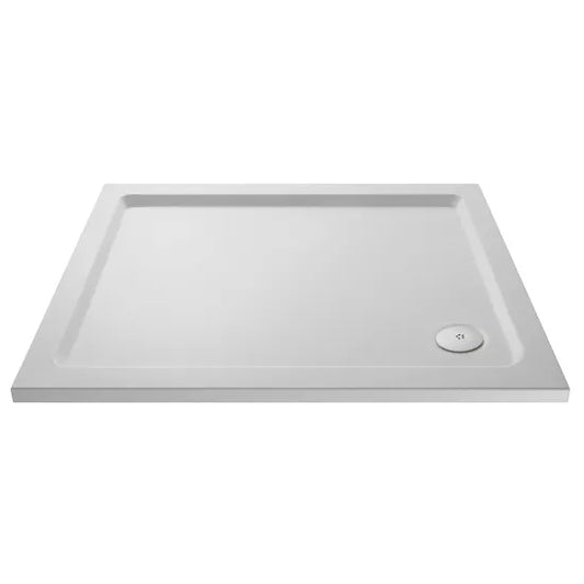 nuie slip resistant rectangular shower tray 1200 x 800mmnsr023, Nuie, white, Anti-Slip Trays, Rectangular Trays, Shower Trays, 1