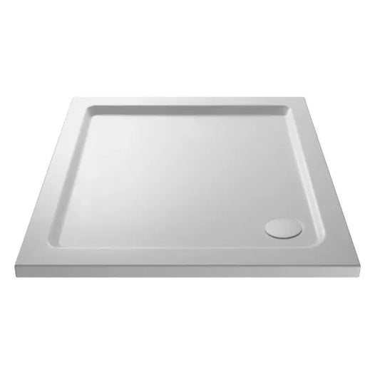 nuie slip resistant square shower tray 800 x 800mmnsr006, Nuie, white, Anti-Slip Trays, Shower Trays, Square Trays, 1