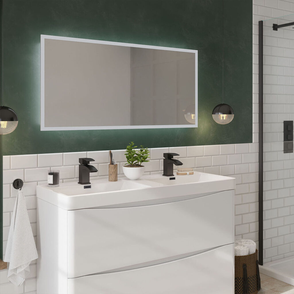 Mosca Led Mirror With Demister Pad & Shaver  Socket 1200X600mm