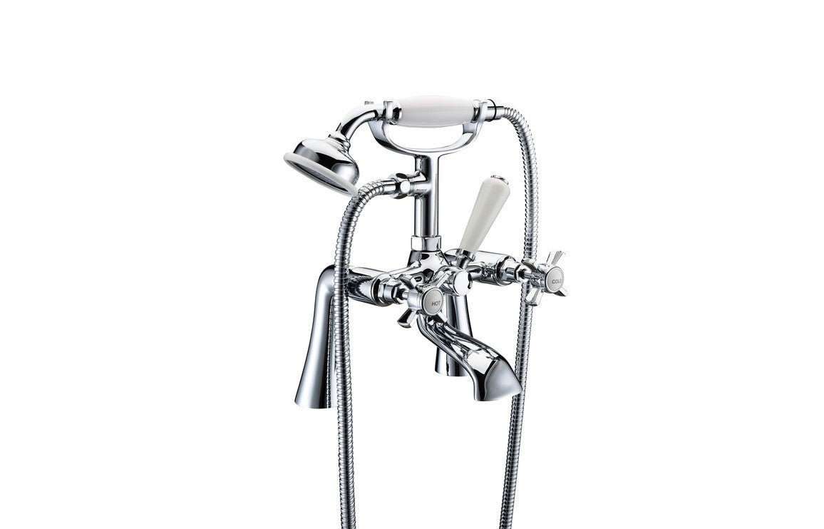 Aria Bath Shower Mixer Tap Chrome - bathandtile