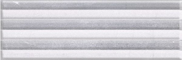 Kite Stripe Relieve Decor Gris Tiles 600x200mm - bathandtile