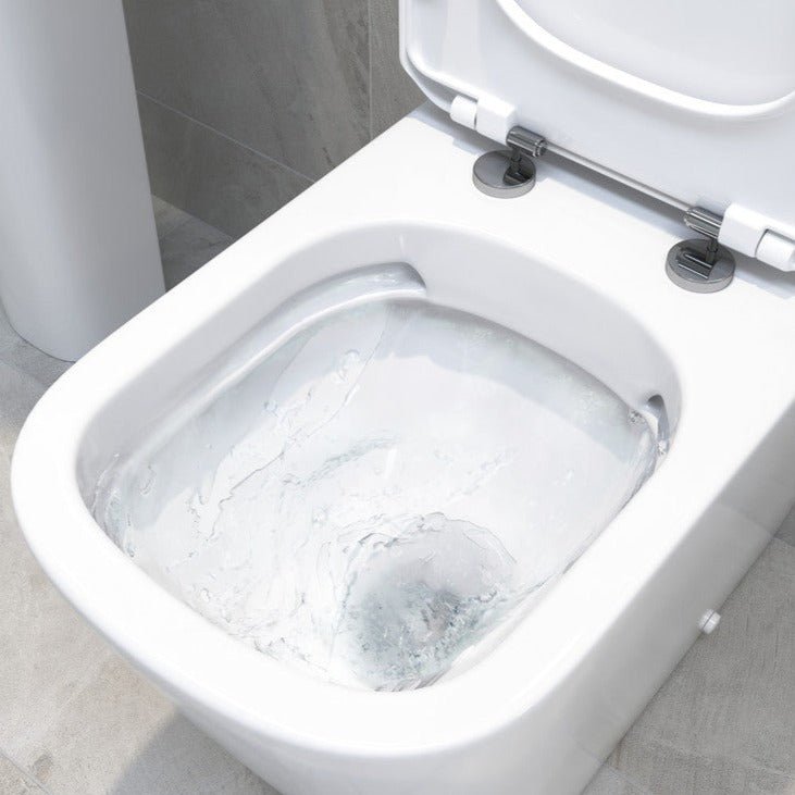 Luca Basin And Close Coupled Toilet Set - bathandtile