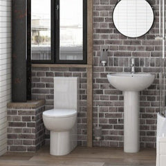 Mia Close Coupled WC & Soft Close Toilet Seat