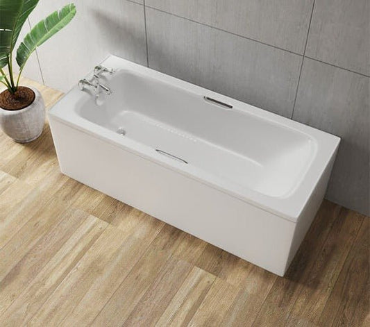 natala gripped bath 1700x700x550mm, Baths, Straight Baths, Alessio, 1