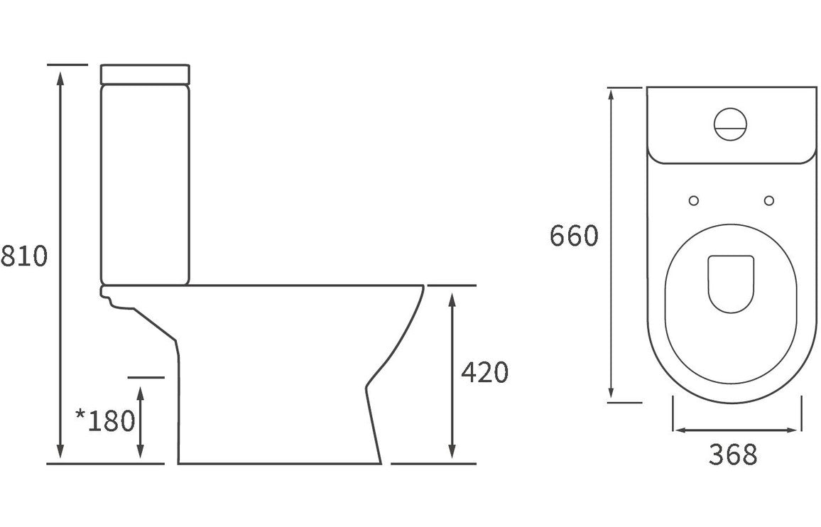 Sofia Basin And Close Coupled Toilet Set - bathandtile