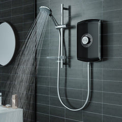 Triton Amore Electric Shower 9.5kW - Black Gloss