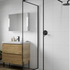 Multipanel Alpine White Tile Effect Wet Wall Shower Panel
