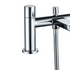 oria chrome bath shower mixer tap, Alessio, Chrome Bath Shower Mixer Taps, Bath Taps, Taps, 4