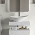 cameo resin washbowl white 564x323mm, Alessio, Basins, Counter Top Bowl , 1
