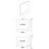 Nuie 700mm Bath End Panel & Plinth