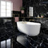 genova black polished marble effect tiles 1200x600mm, Floor Tiles, Marble Tiles, Porcelain Tiles, Wall Tiles, Black Tiles, 1