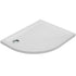 40mm Deluxe 1200x800mm Offset Quadrant Shower Tray & Waste - Right Hand