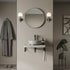 abode cava 375mm round basin pebble grey, Abode, Basins, Counter Top Bowl, 2