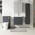 Arno Wall Hung 2 Drawer Mid Edge Basin Unit 600mm