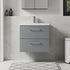 Arno Wall Hung 2 Drawer Mid Edge Basin Unit 600mm