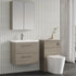 Arno Wall Hung 2 Drawer Mid Edge Basin Unit 600mm
