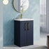 Arno 500mm Floor Standing 2 Door Mid Edge Basin Unit - 9 Options