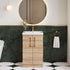 Arno 500mm Floor Standing 2 Door Mid Edge Basin Unit - 9 Options