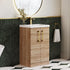 Arno 500mm Floor Standing 2 Door Mid Edge Basin Unit - 9 Options