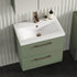 Arno Wall Hung 2 Drawer Mid Edge Basin Unit 600mm