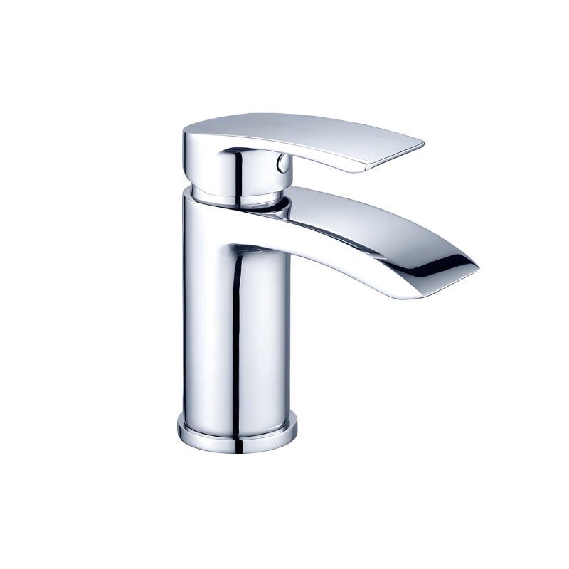 Abri Chrome Basin Mixer Tap & Waste