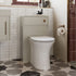 Matt late bathroom wc unit with a toilet and tiled floor