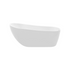 alanzo freestanding slipper bath 1500x700x720mm, Baths, Free Standing Baths, Alessio, 4