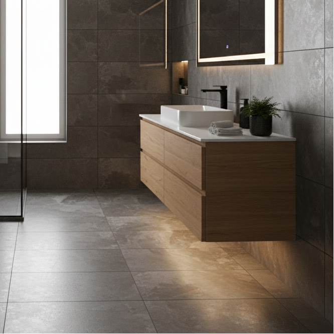 Alda Anthracite Tiles 600x400mm