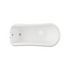 alexandra freestanding bath 1530x670x760mm white, Baths, Free Standing Baths, Alessio, 3