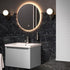 zante 815mm wall hung basin unit mineral grey, Alessio, Wall Hung Vanity Unit, 2