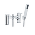 amo chrome bath filler tap with shower mixer kit, Alessio, Chrome Bath Shower Mixer Taps, Bath Taps, Taps, 1
