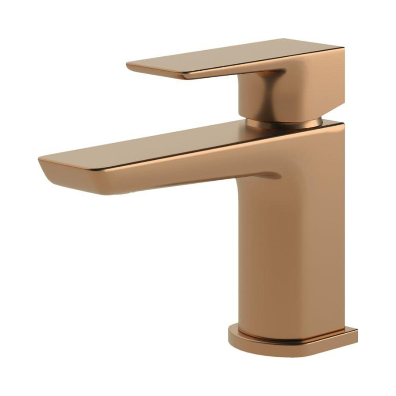 Antonio Brushed Bronze Mono Basin Mixer Tap & Waste