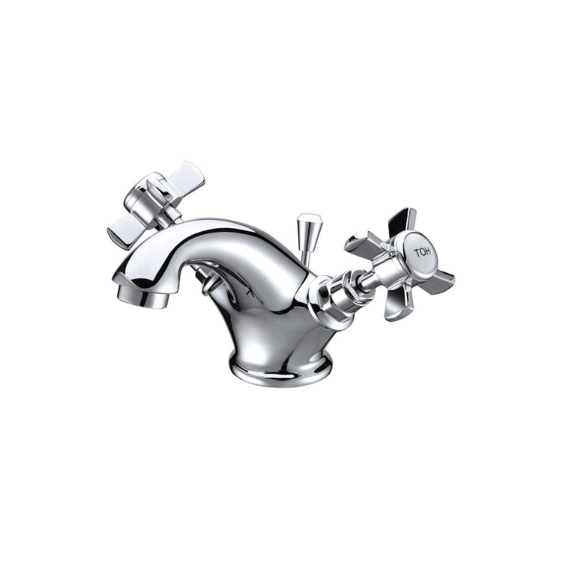 Aria Chrome Basin Mixer Tap And Waste