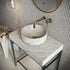 scudo sanctuary 350mm x 350mm x 120mm polished marble basin arabescato white, Scudo, Basin, Counter Top Bowl , 1