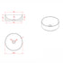 scudo sanctuary 350mm x 350mm x 120mm polished marble basin arabescato white, Scudo, Basin, Counter Top Bowl , 2