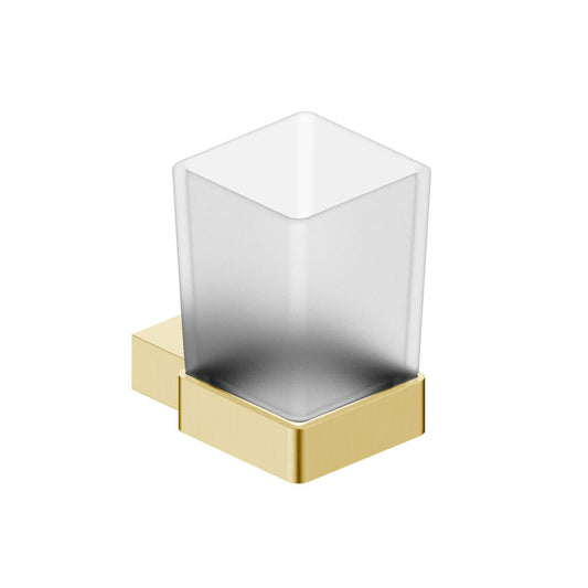 Roma Tumbler Holder Brushed Brass