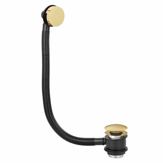 Scudo Brushed Brass Bath Waste