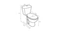 Pronto Pan, Cistern, Cistern Fittings & Seat