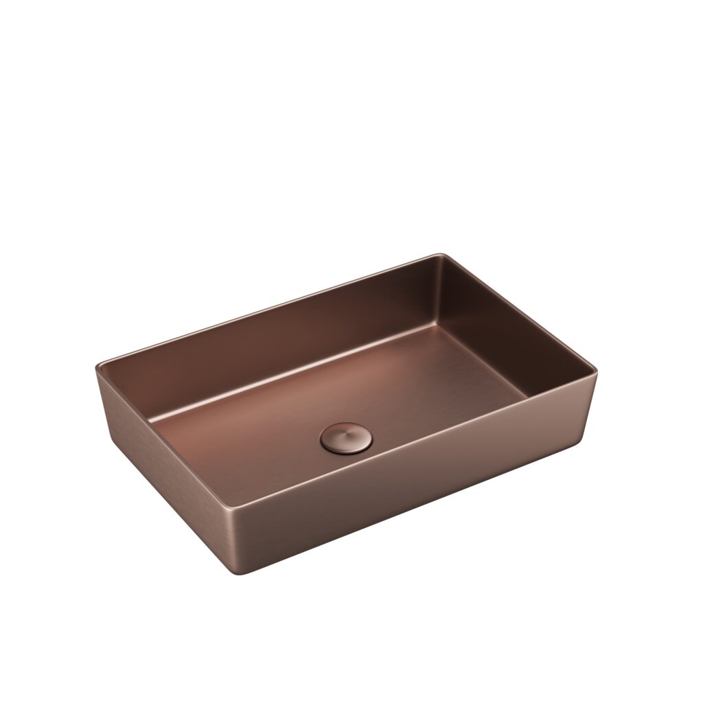 Scudo Core Basin Brushed Bronze