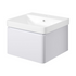 calpe 500mm wall hung basin unit basin matt white, Alessio, Wall Hung Vanity Unit, 2