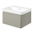 calpe 600mm wall hung basin unit basin matt latte, Alessio, Wall Hung Vanity Unit, 4