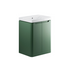 calvino 600mm 2 door floor standing basin unit matt sage green, Alessio, Sink Vanity Unit, Basin Unit, 5