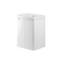 calvino 600mm 2 door floor standing basin unit white gloss, Alessio, Sink Vanity Unit, Basin Unit, 5