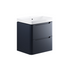 calvino 600mm 2 drawer wall hung basin unit matt indigo, Alessio, Wall Hung Vanity Unit, 5